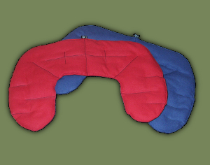Large wheatbag for shoulders